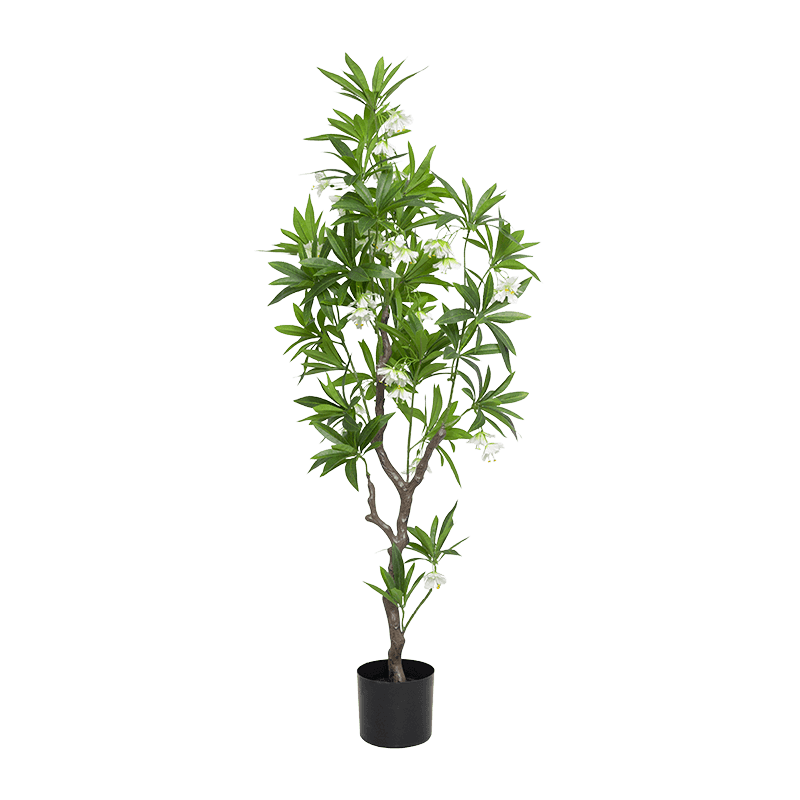 Искусственное растение Elaeocarpus Hainanensis в горшке